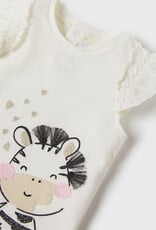 Mayoral Short Sleeve Zebra T-Shirt