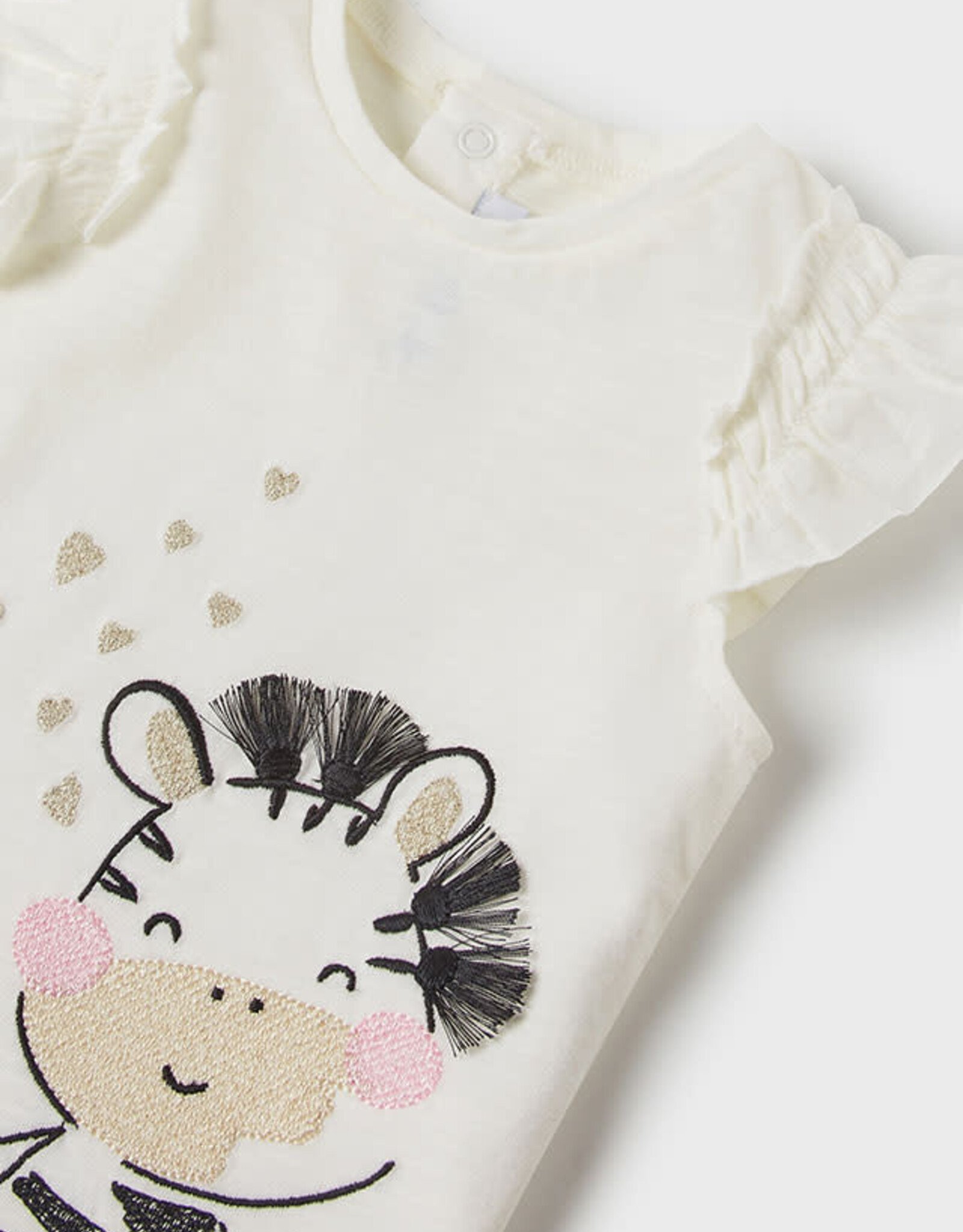 Mayoral Short Sleeve Zebra T-Shirt