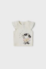 Mayoral Short Sleeve Zebra T-Shirt