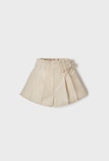 Mayoral Almond Striped Skort