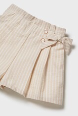 Mayoral Almond Striped Skort