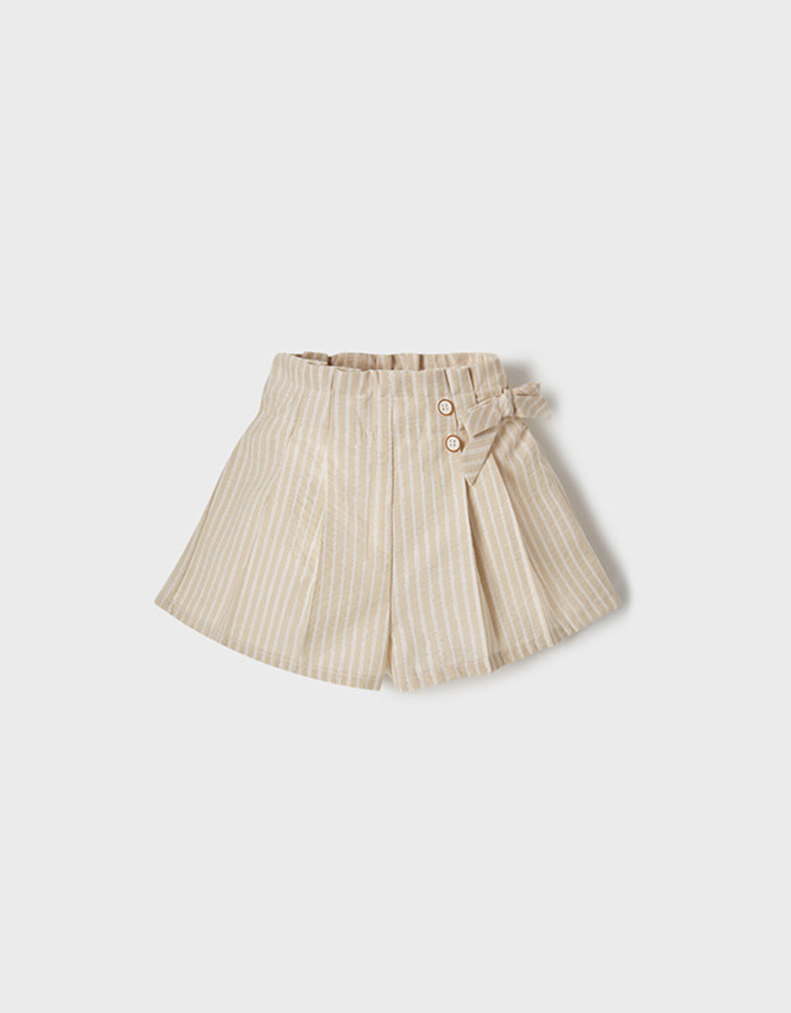 Mayoral Almond Striped Skort