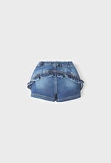 Mayoral Little Girls Animal Denim Trousers