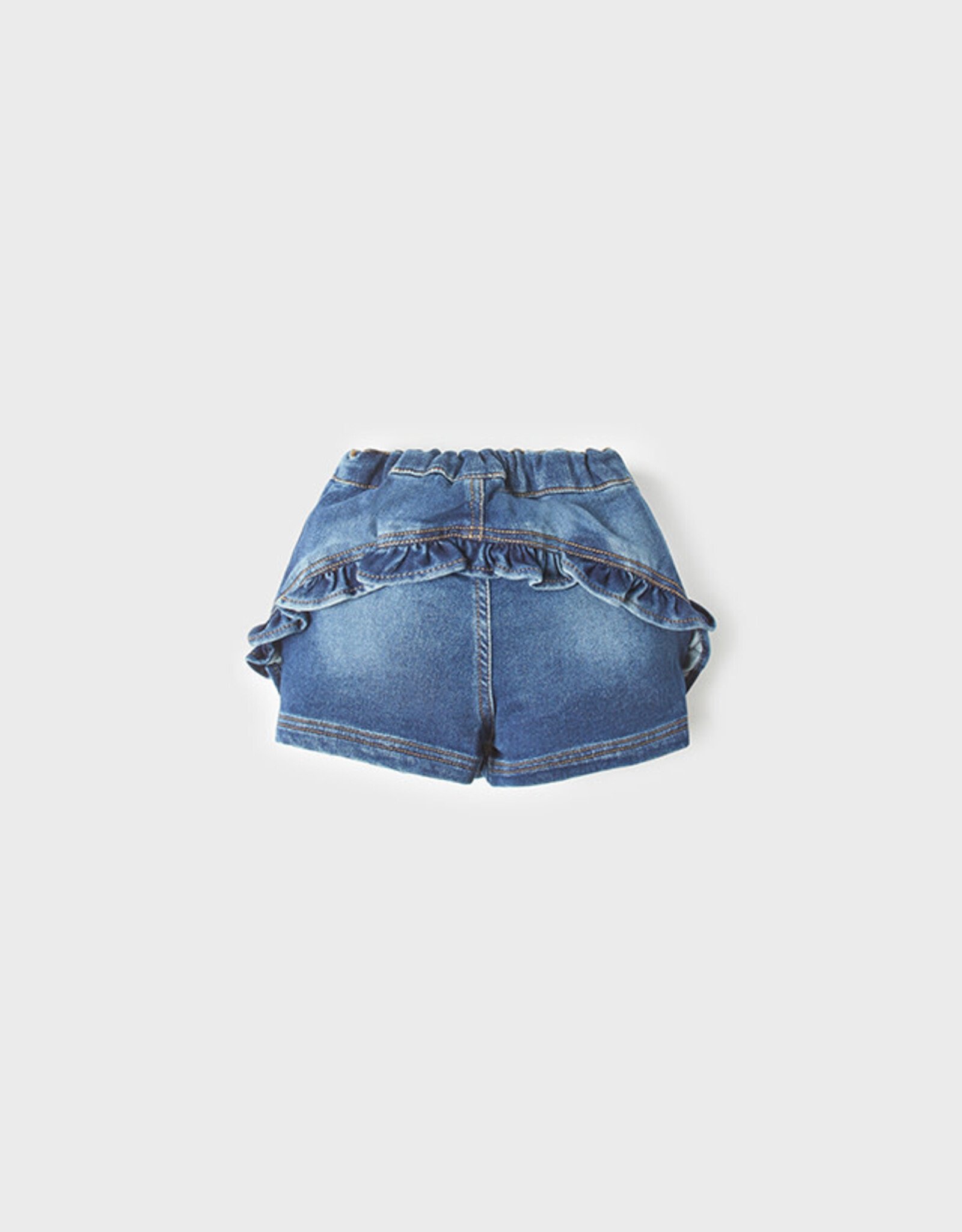 Mayoral Little Girls Animal Denim Trousers