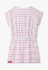 Hatley Strawberry Stipes Cinched Waist Relaxed Dress