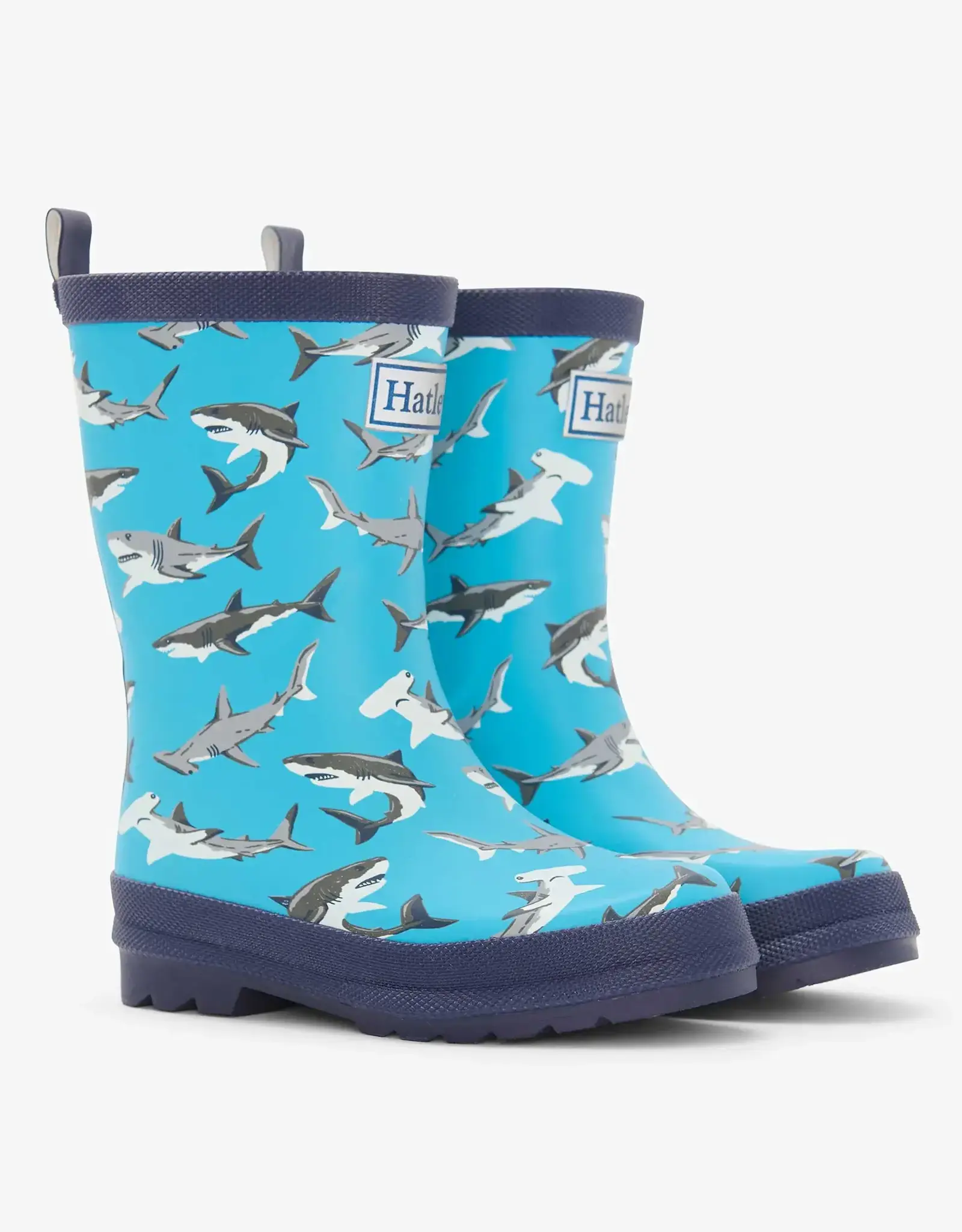 Hatley Shark Party Matte Rain Boots