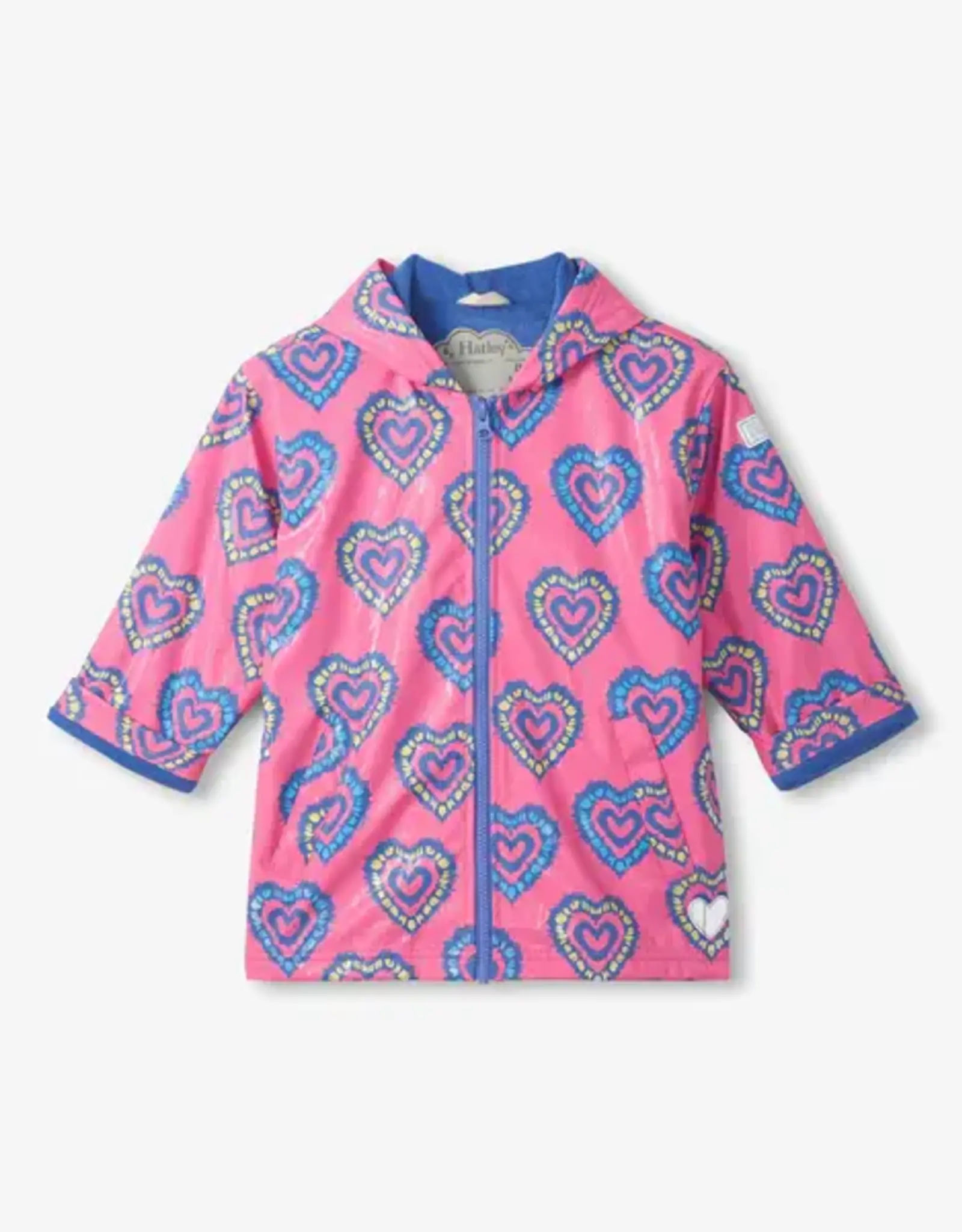 Hatley Heart Burst Colour Change Coat