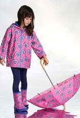 Hatley Heart Burst Colour Change Coat