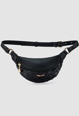 Abel & Lula Black Sequins Fanny Pack