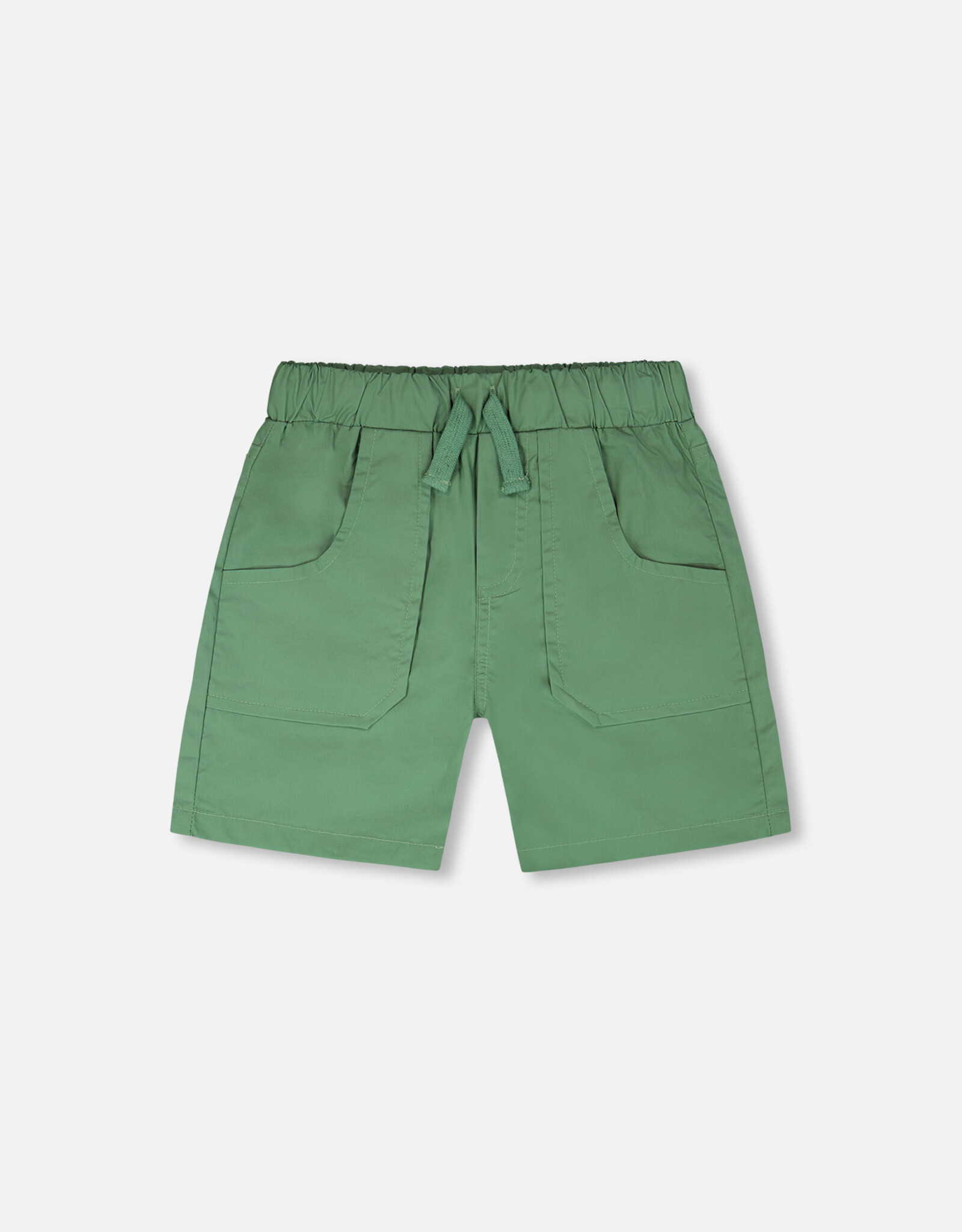 Deux Par Deux Feldspar Parachute Short w/Patch Pockets