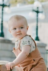Deux Par Deux Zebra Jungle Onesie and Shortall Set