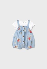 Mayoral Newborn Lagoon Romper Set