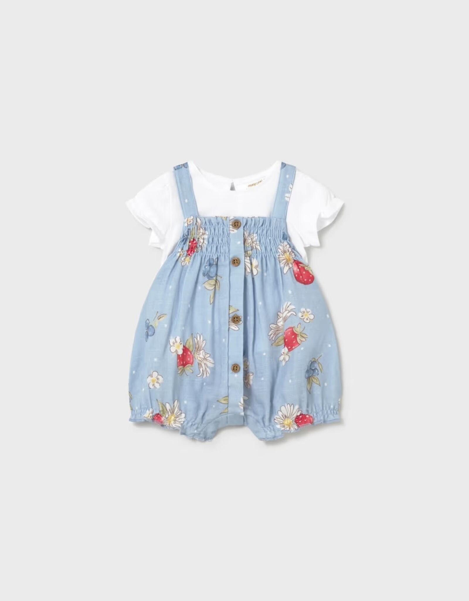 Mayoral Newborn Lagoon Romper Set