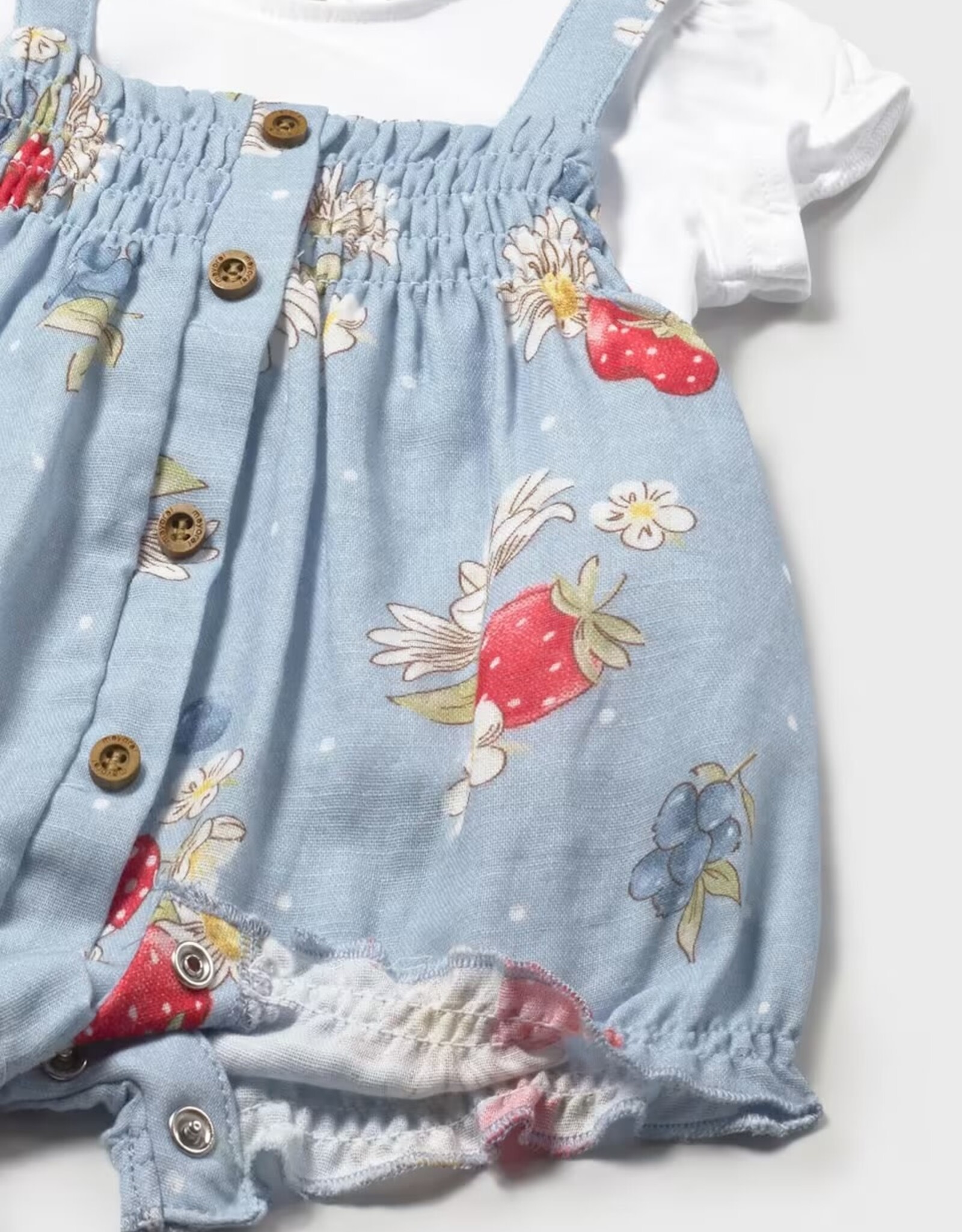 Mayoral Newborn Lagoon Romper Set