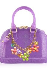 Carrying Kind Cate: Purple Sparkle Flower Power