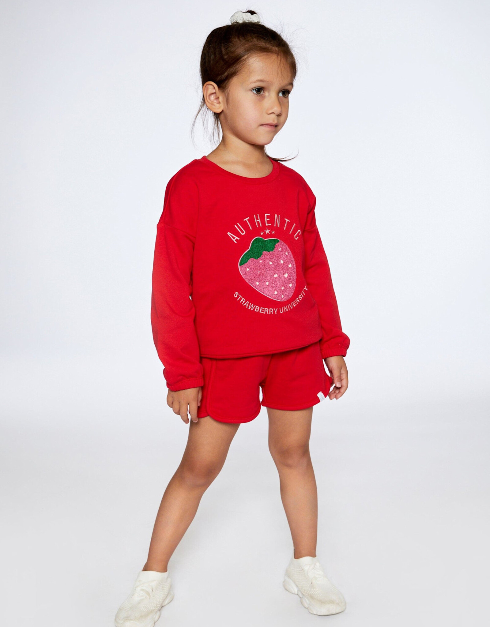 Deux Par Deux True Red Short