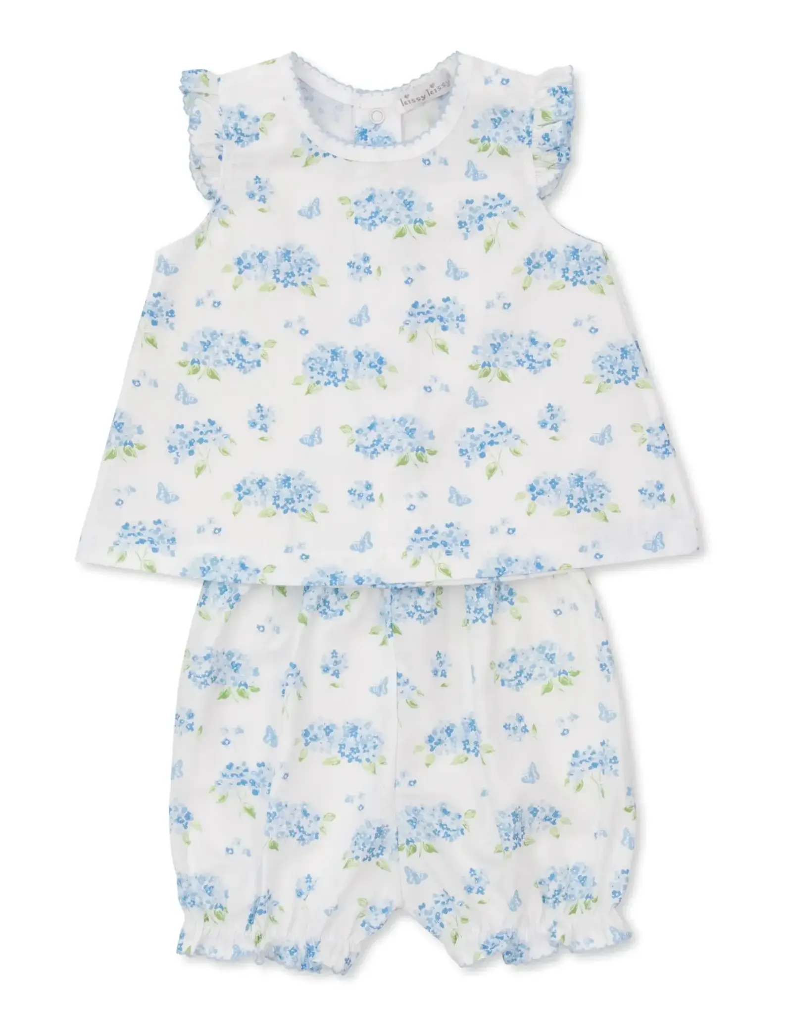 Kissy Kissy Heavenly Hydrangeas Sunsuit Set