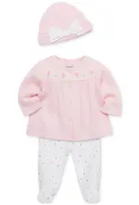 Little Me Cuddly Bunnies 2pc & Hat