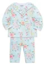 Little Me Rose Meadow Cardigan Set