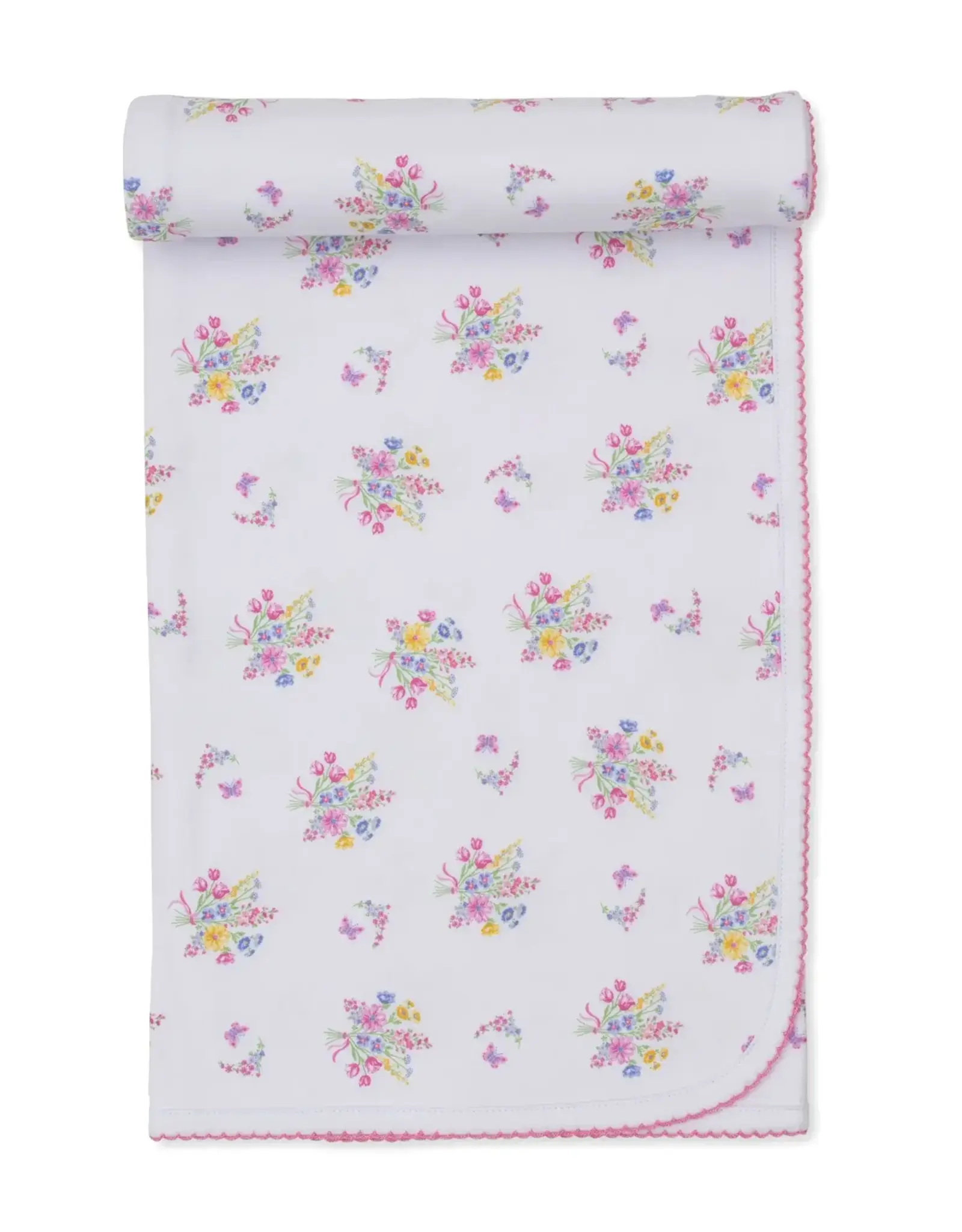 Kissy Kissy Pastel Gardens Blanket
