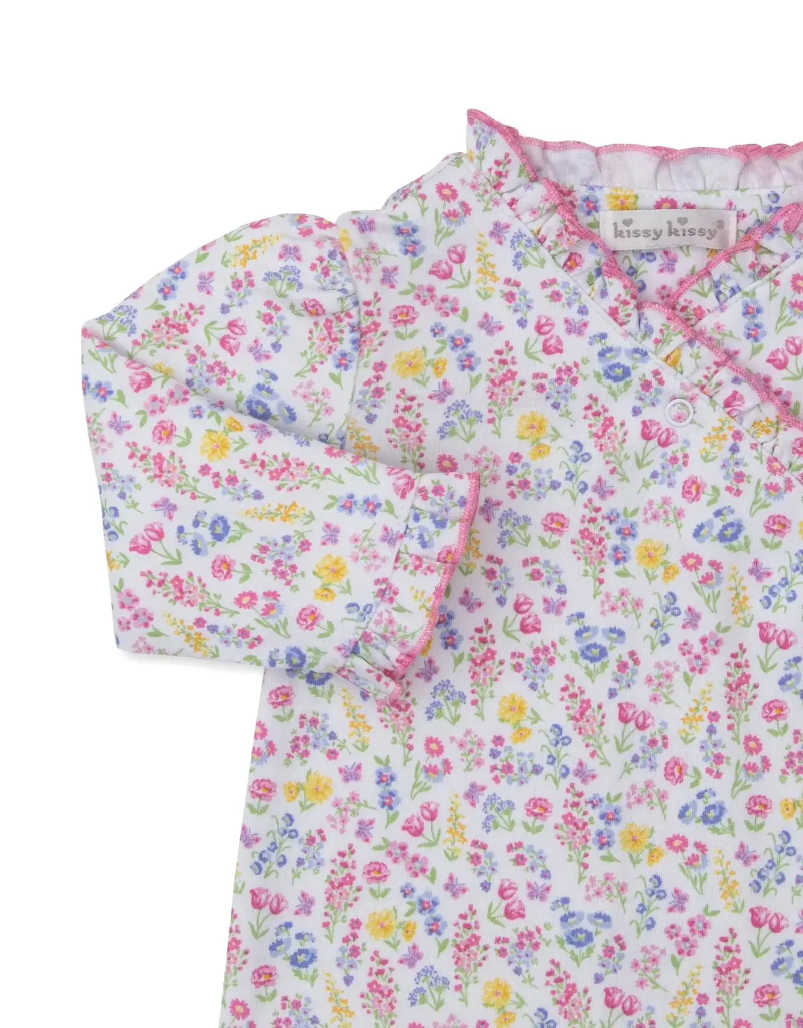 Kissy Kissy Pastel Gardens Footie
