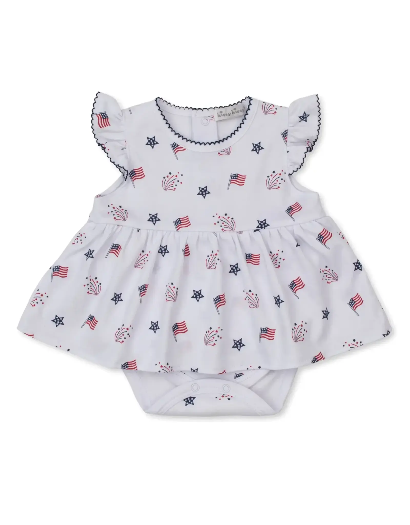 Kissy Kissy Star Spangled Freedom Bodysuit Dress