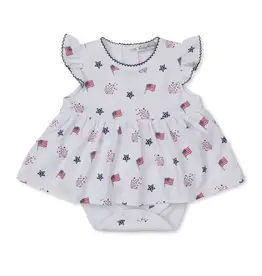 Kissy Kissy Star Spangled Freedom Bodysuit Dress