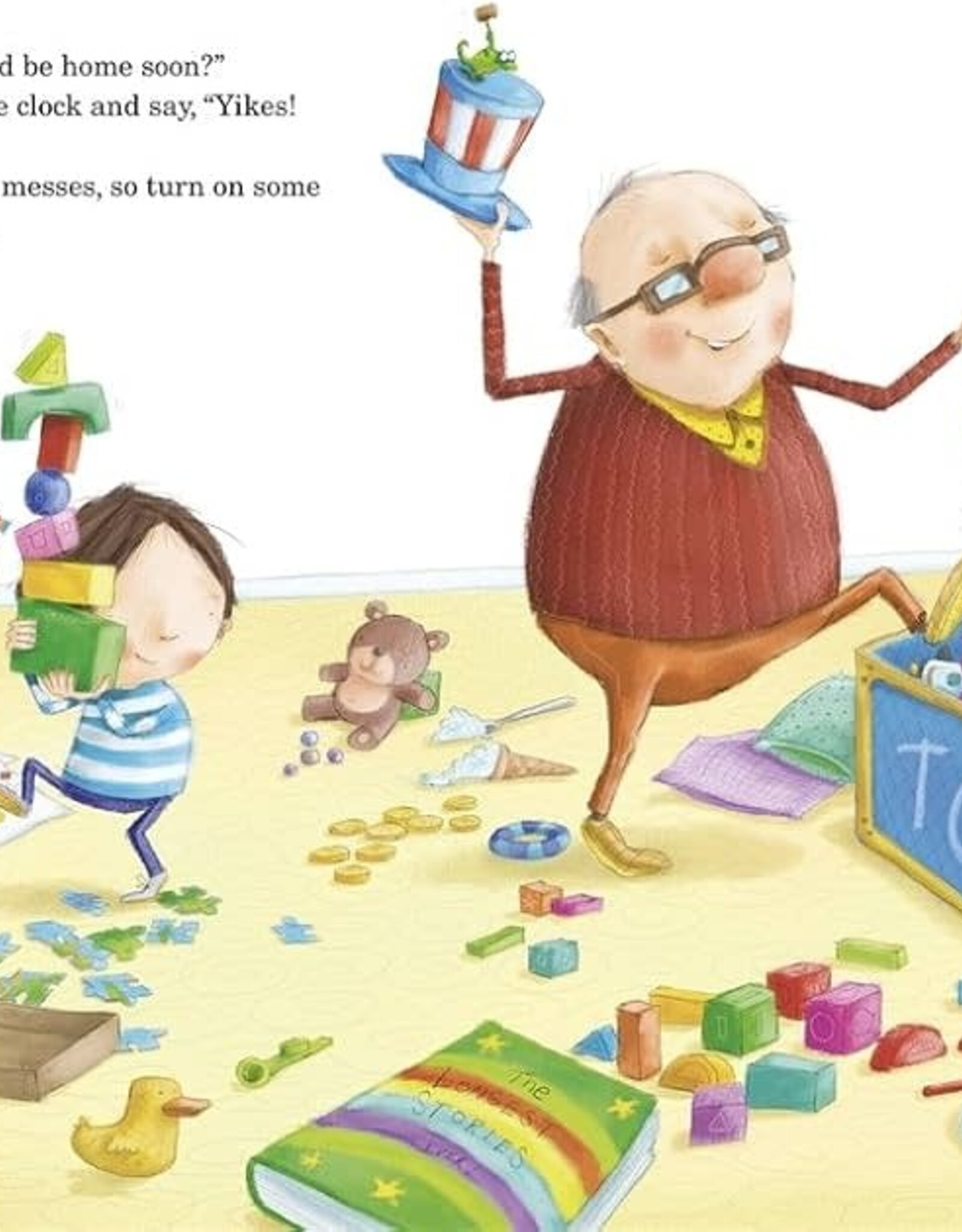 How to Babysit a Grandpa Picture Book