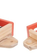 Ganz 11” Wood Tractor Play Set 7pcs