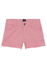 Deux Par Deux Light Coral Denim Short