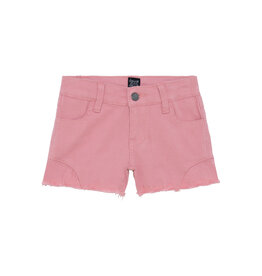 Deux Par Deux Light Coral Denim Short