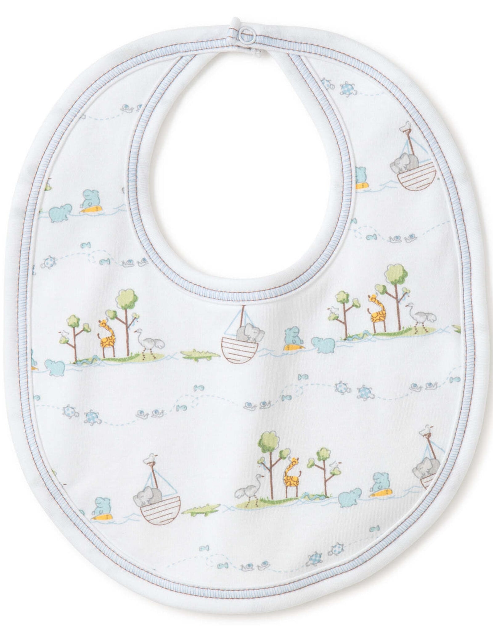 Kissy Kissy Noah's Print Bib