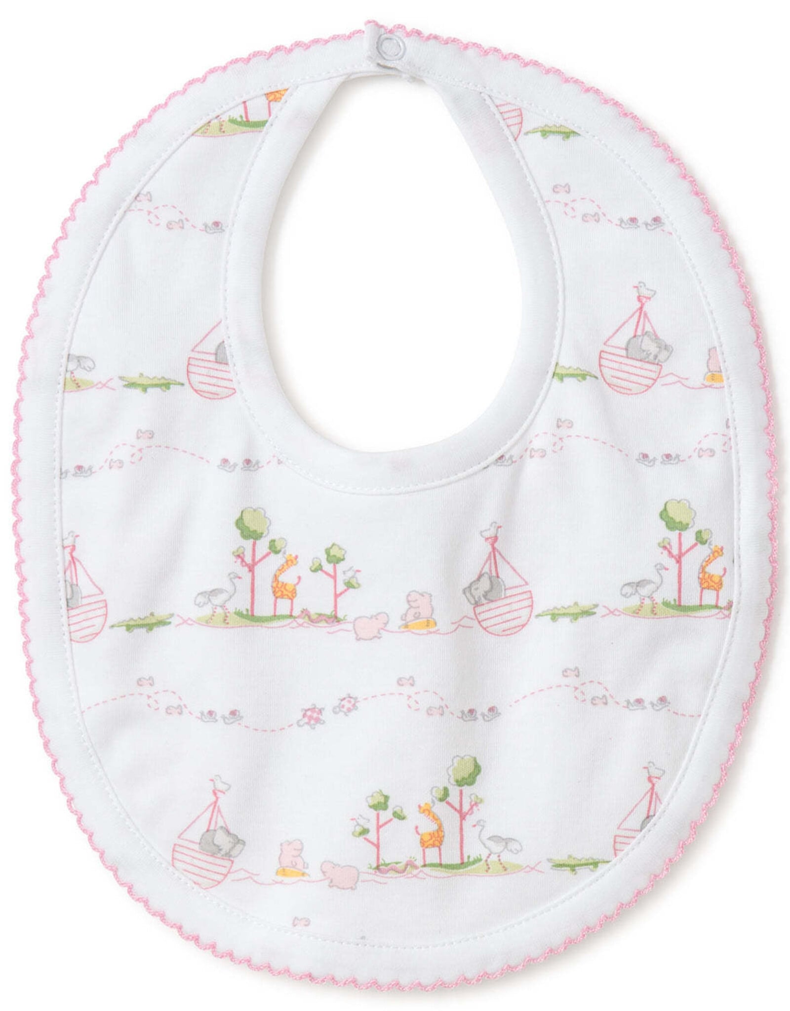 Kissy Kissy Noah's Print Bib
