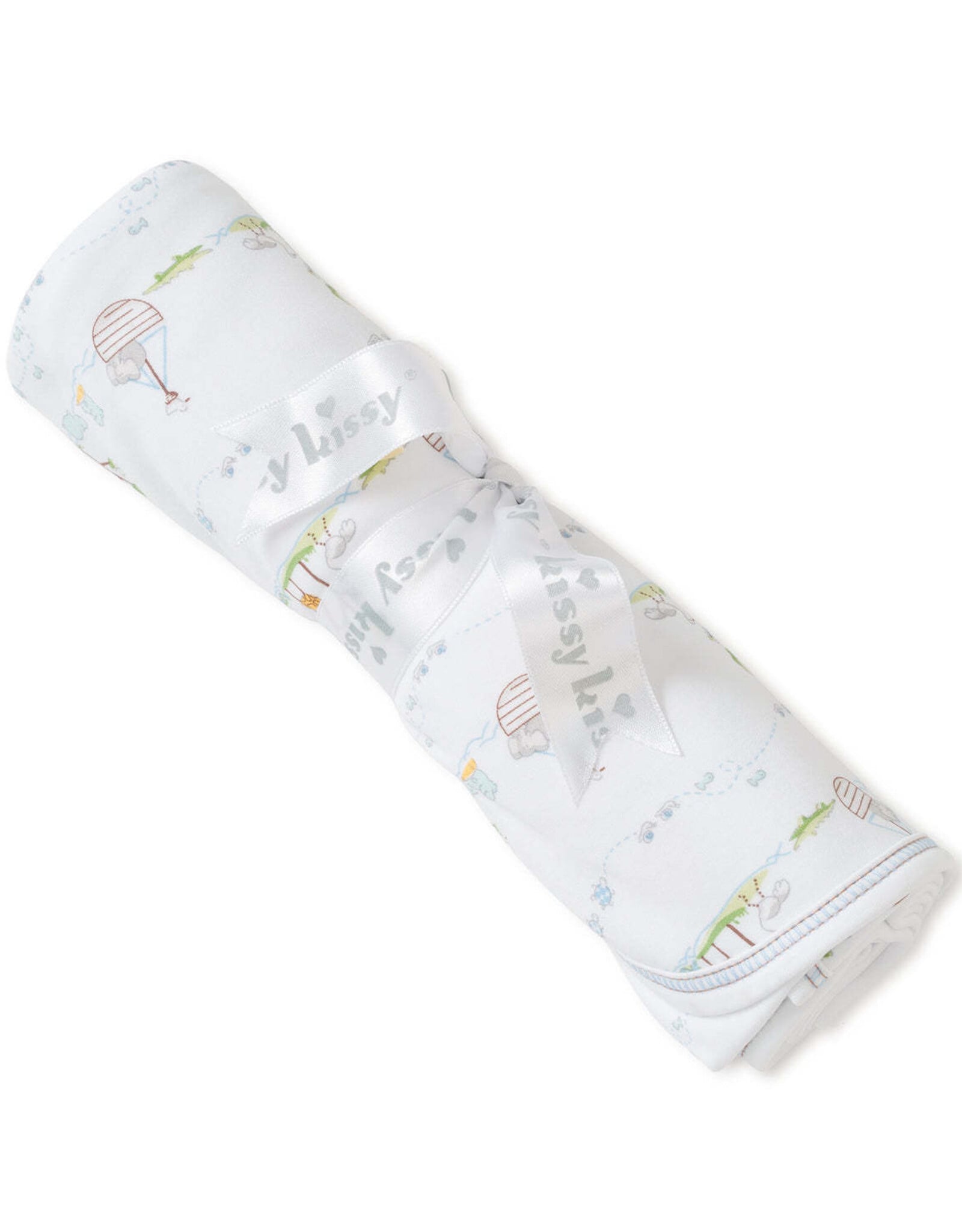 Kissy Kissy Noah's Print Blanket