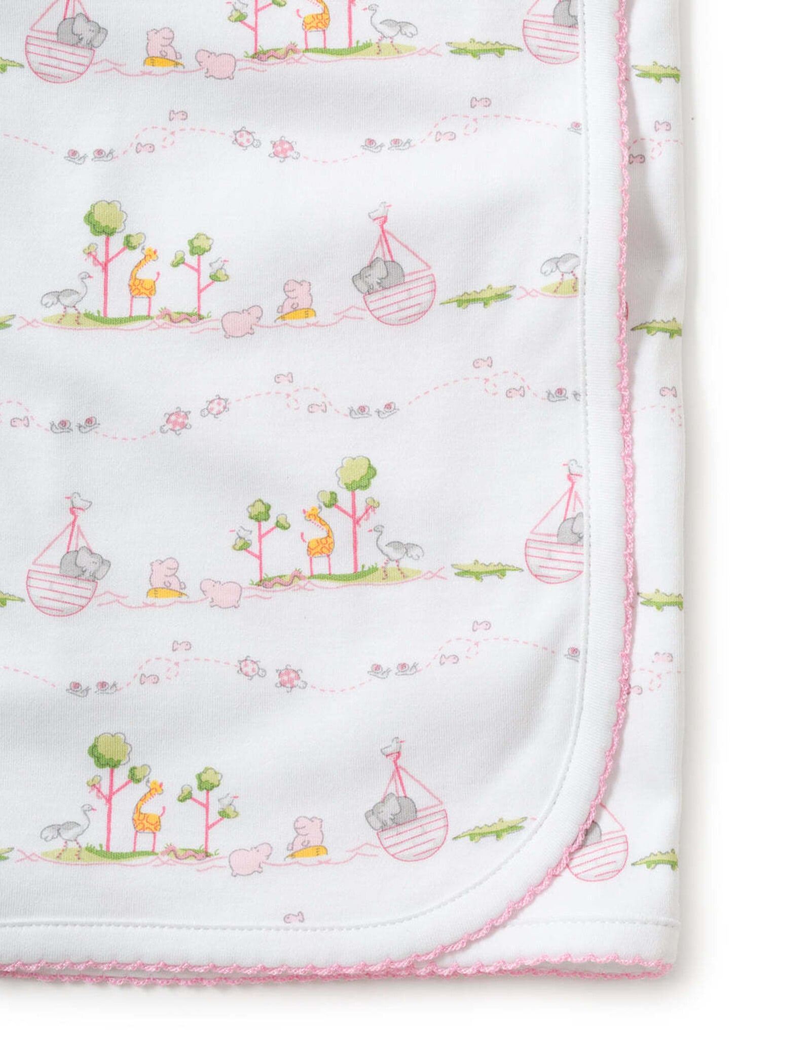 Kissy Kissy Noah's Print Blanket