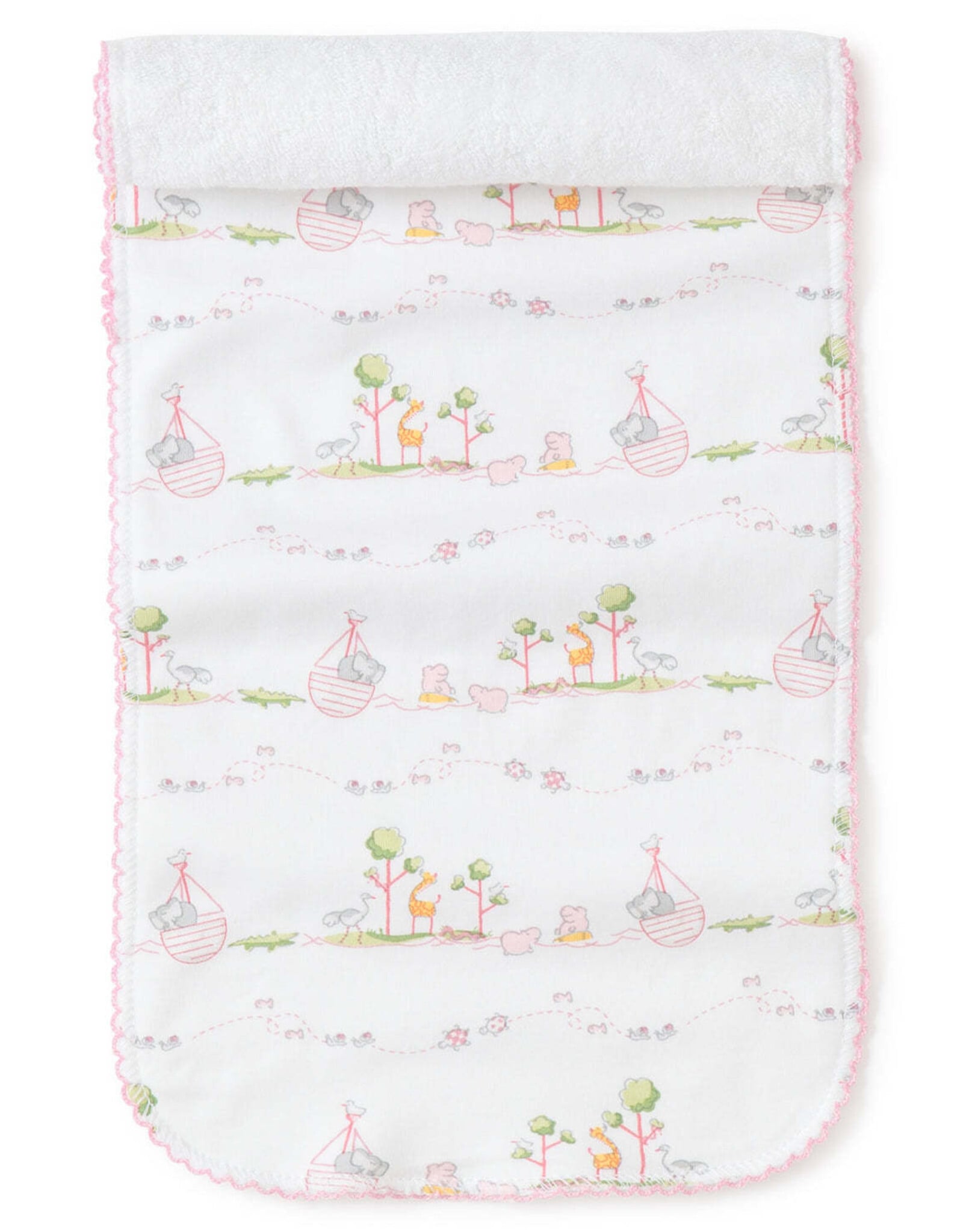 Kissy Kissy Noah's Print Burp