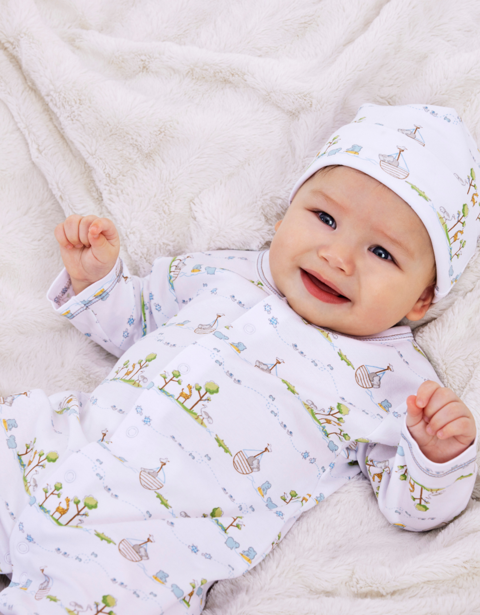 Kissy Kissy Noah's Print Hat
