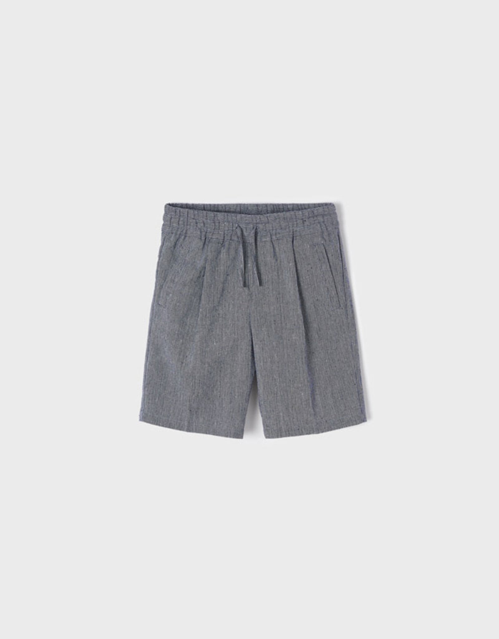 Mayoral Navy Pleated Bermuda