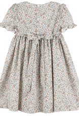 Casero Emerald Half Smock Dress