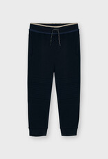 Mayoral Black Knit Jogger Pant