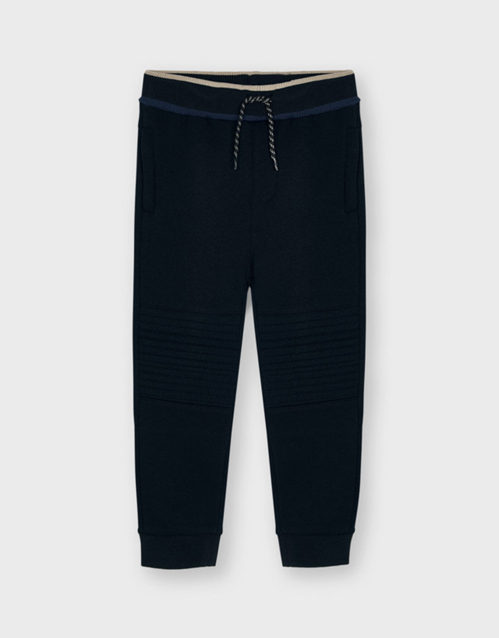 Mayoral Black Knit Jogger Pant