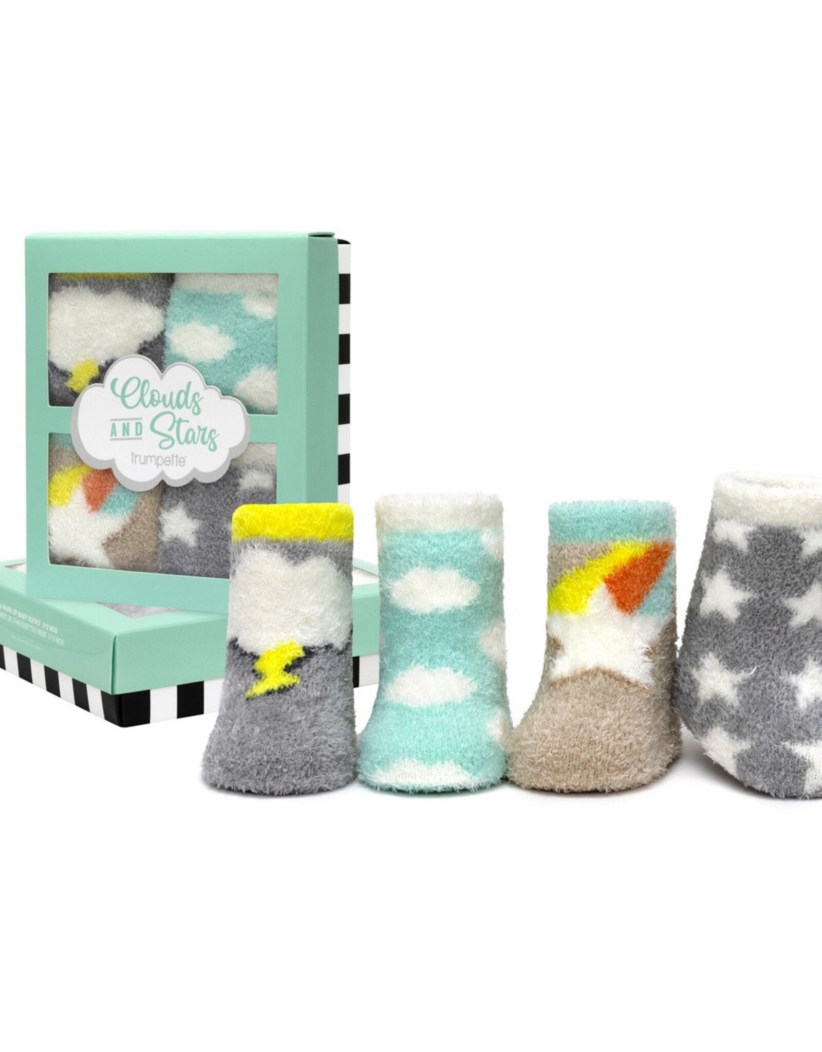 Trumpette Cloud and Stars Infant Socks