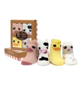 Trumpette Farm Girl Infant Socks