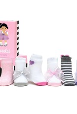 Trumpette Lorelai 6pack Infant Socks