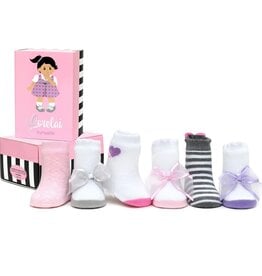 Trumpette Lorelai 6pack Infant Socks