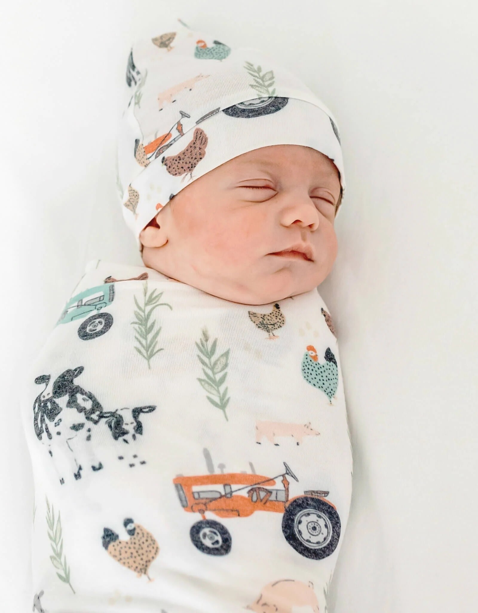 Copper Pearl Jo Knit Swaddle Blanket