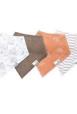 Copper Pearl Gage Banadana Bibs