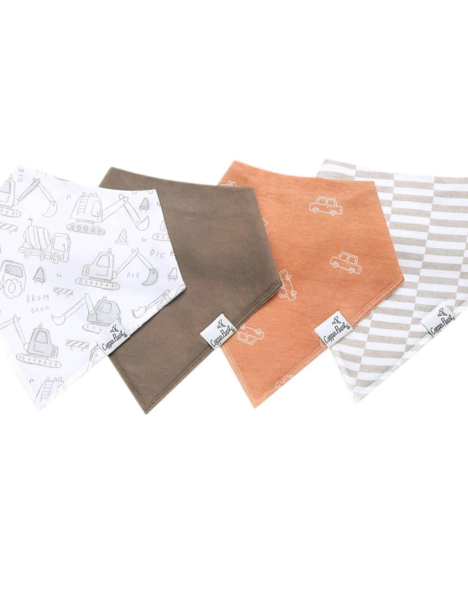 Copper Pearl Gage Banadana Bibs