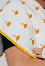 Copper Pearl Dozer Burp Cloth Set