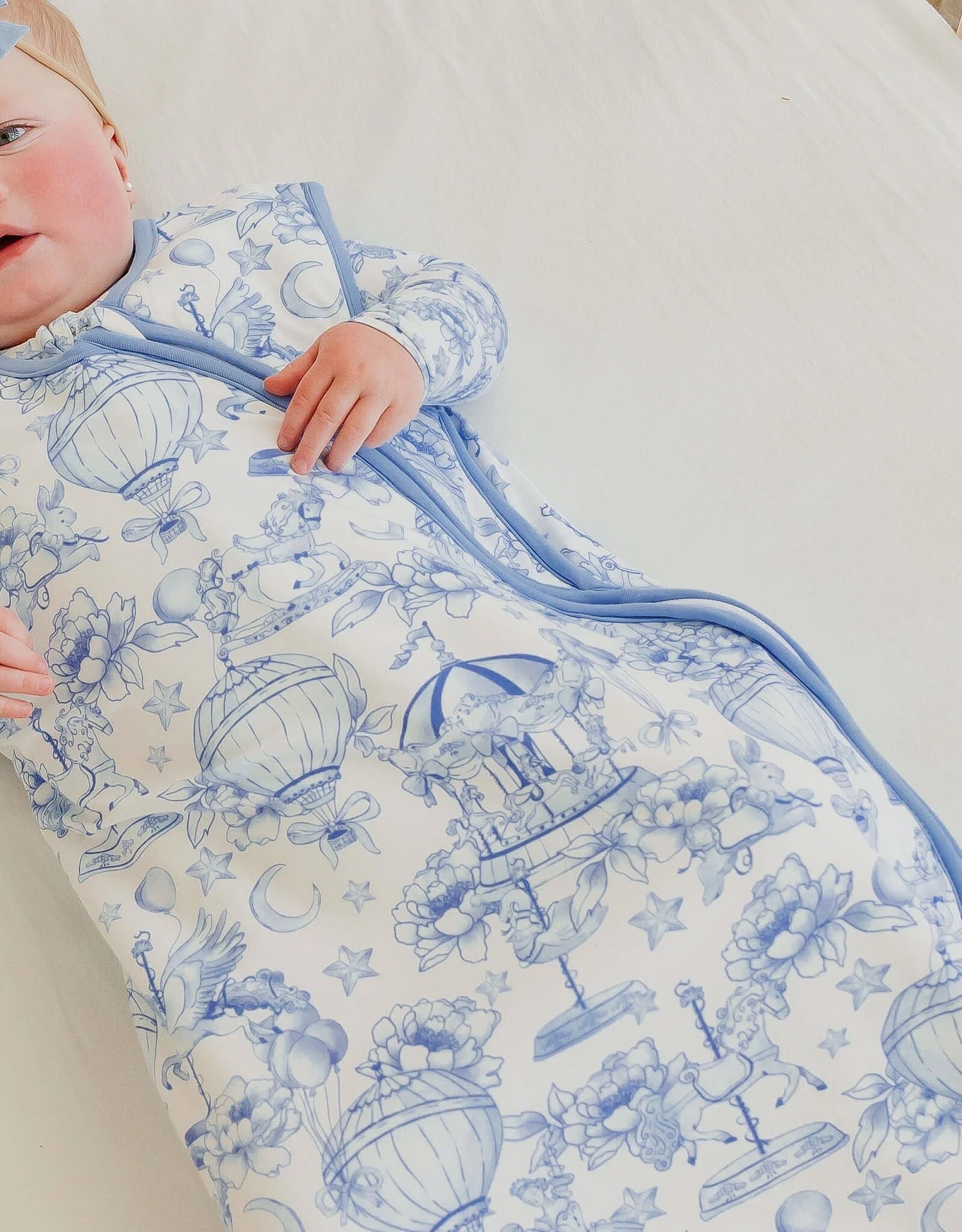 Copper Pearl Vintage Carnival Bamboo Sleep Sack